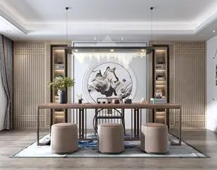 文山新中式风格茶室如何规划设计